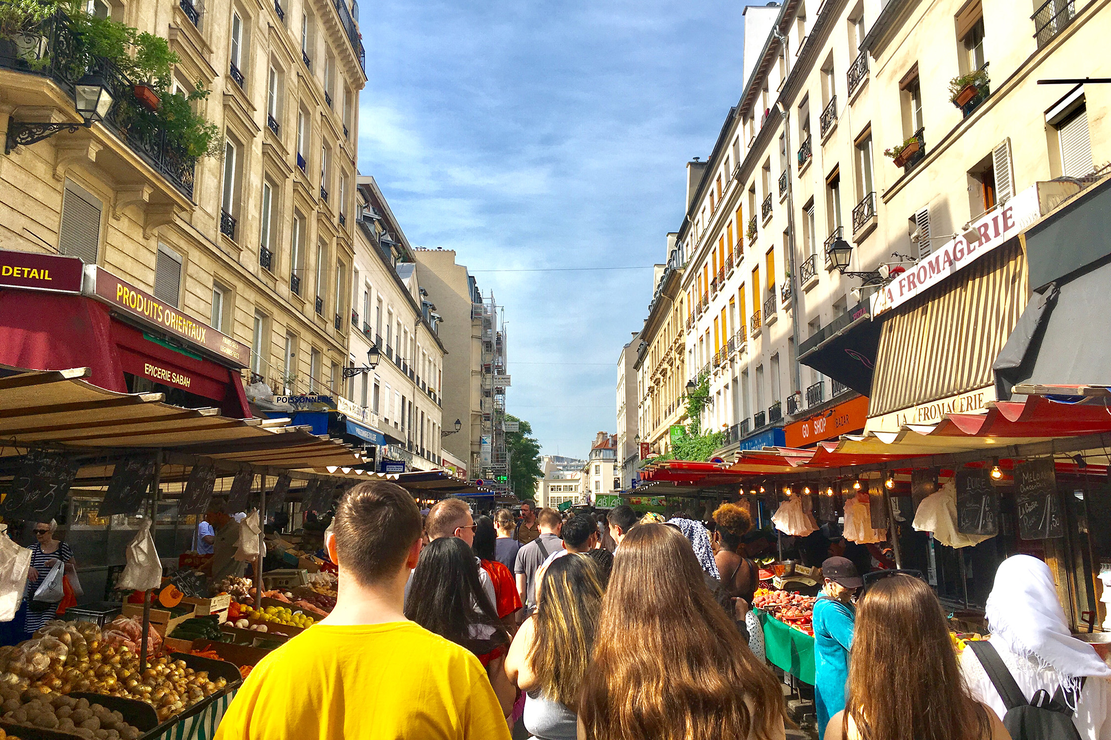 rue d'Aligre marché de Paris