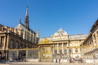 Palais de Justice Paris and Sainte Chapelle