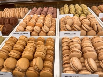 Delicious Macarons sold in Paris